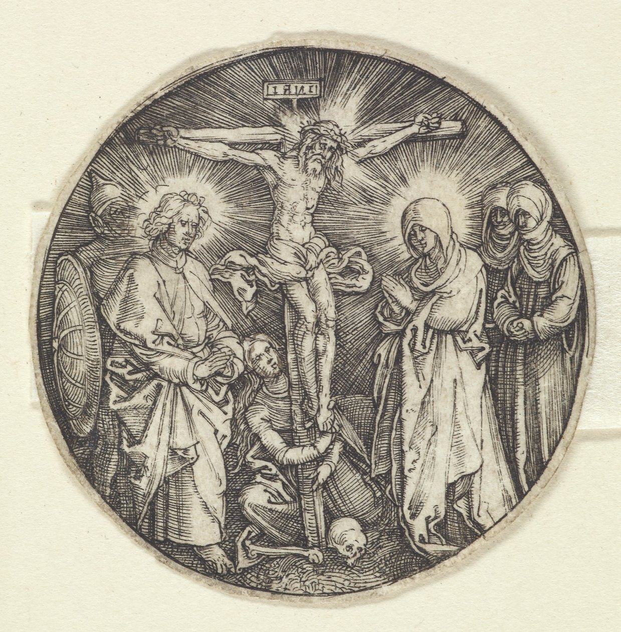 Den lille korsfæstelse ("Kejser Maximilians pommel") af Albrecht Dürer