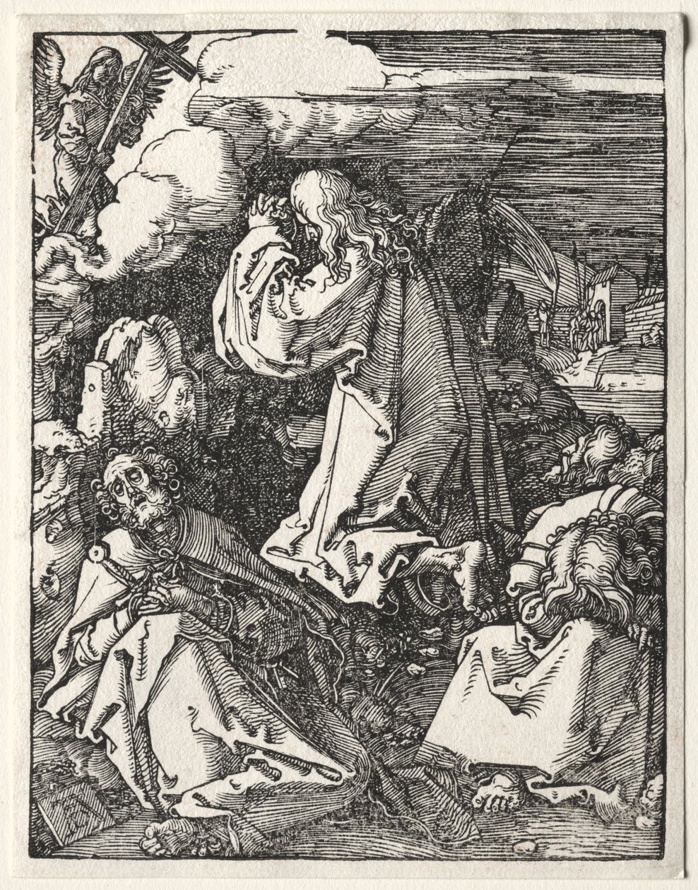 Den lille passion: Kristus på Olivenbjerget af Albrecht Dürer