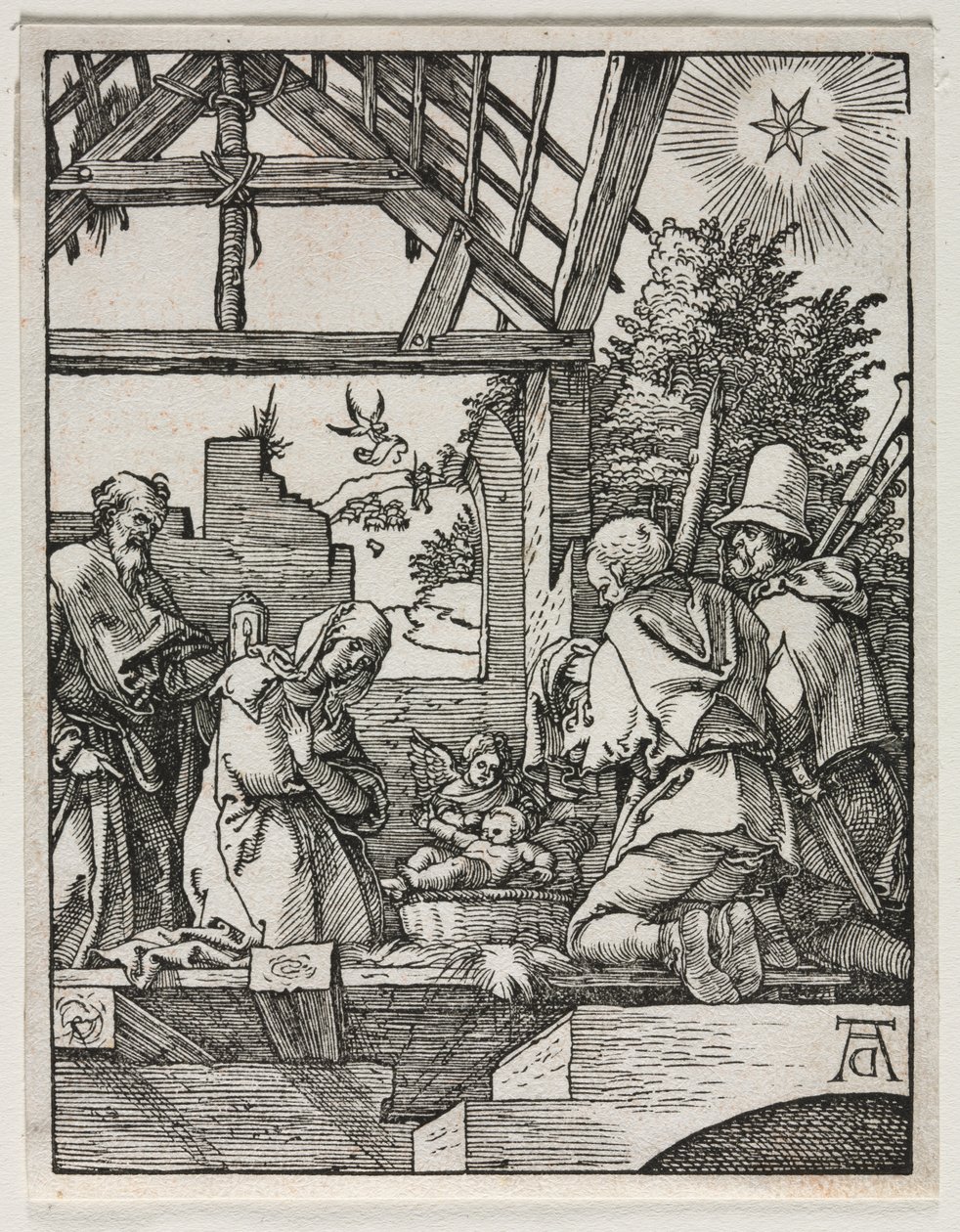 Den Lille Passion: Fødselen af Albrecht Dürer