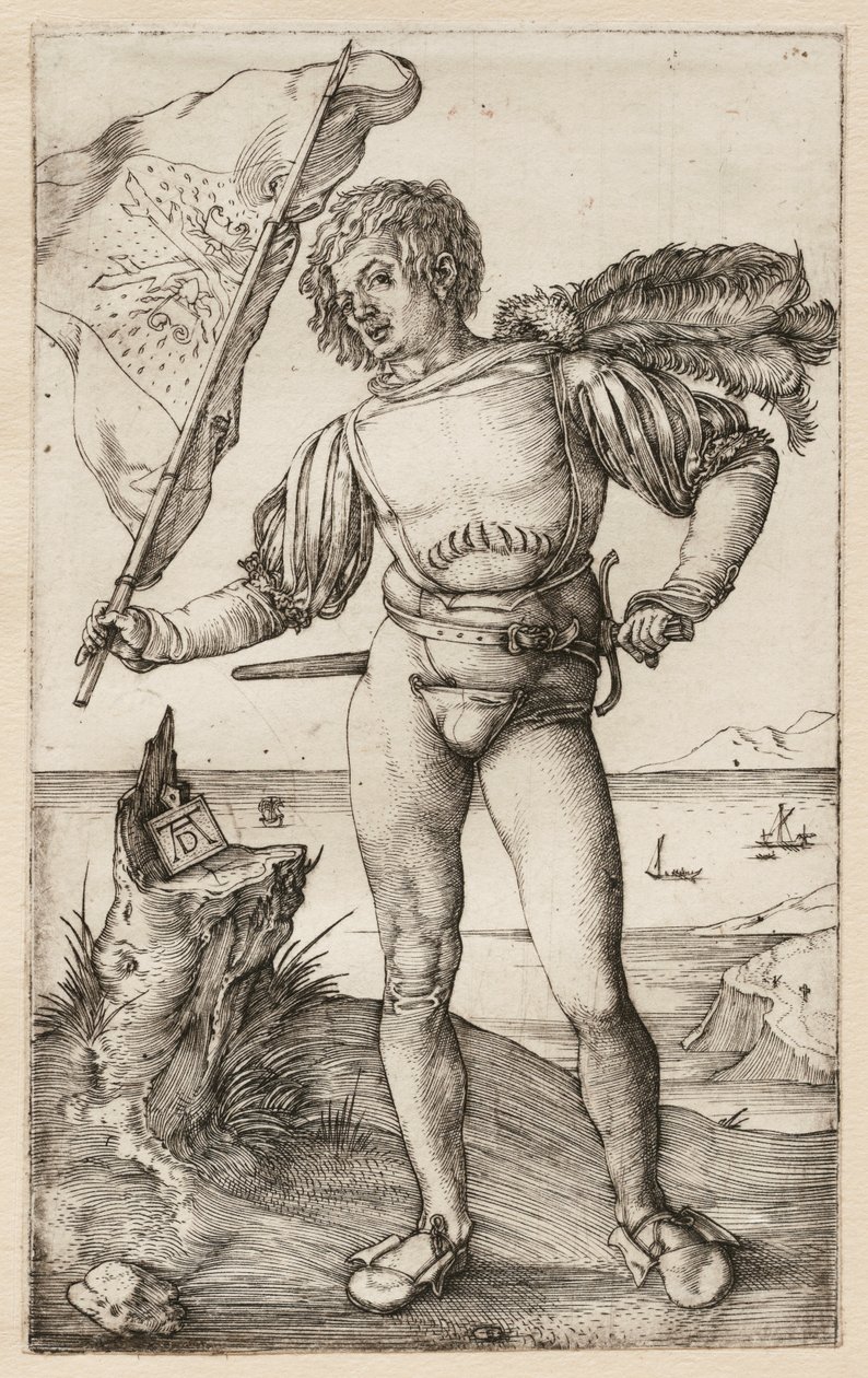 Fanebæreren af Albrecht Dürer