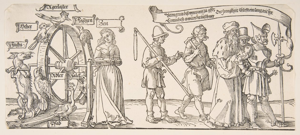 Tapetet på Michelfeld.n.d. af Albrecht Dürer
