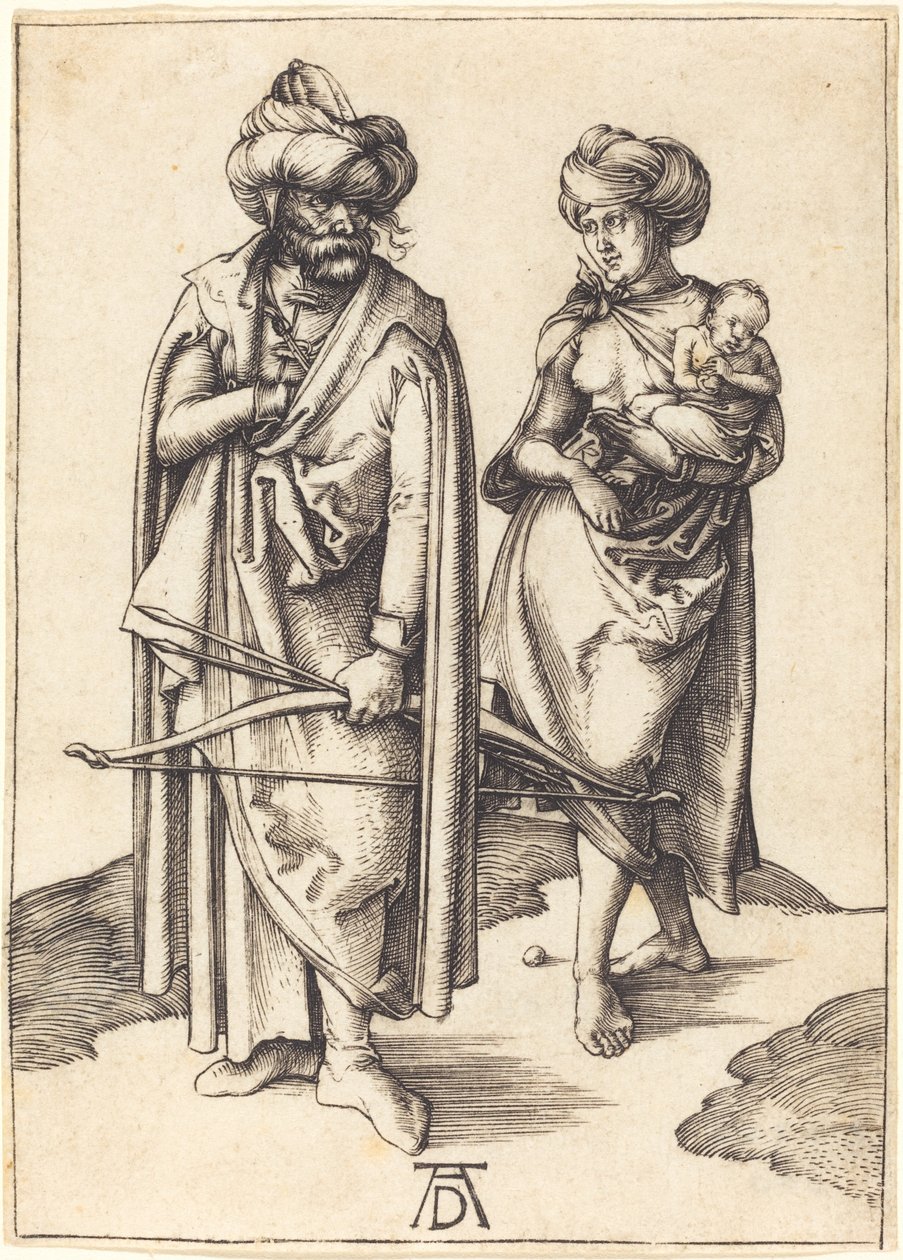Den tyrkiske familie af Albrecht Dürer