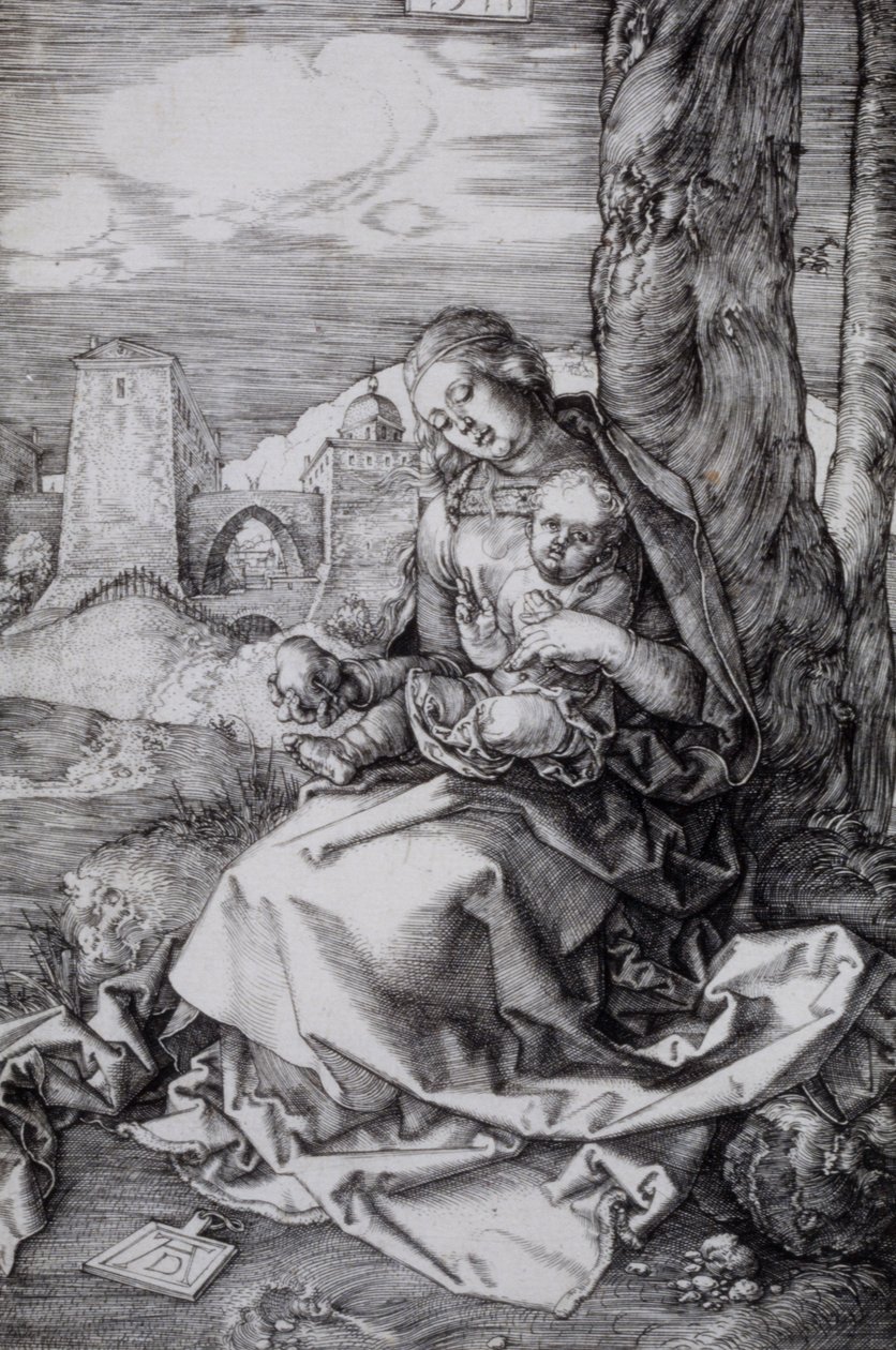 Jomfruen med pæren af Albrecht Dürer