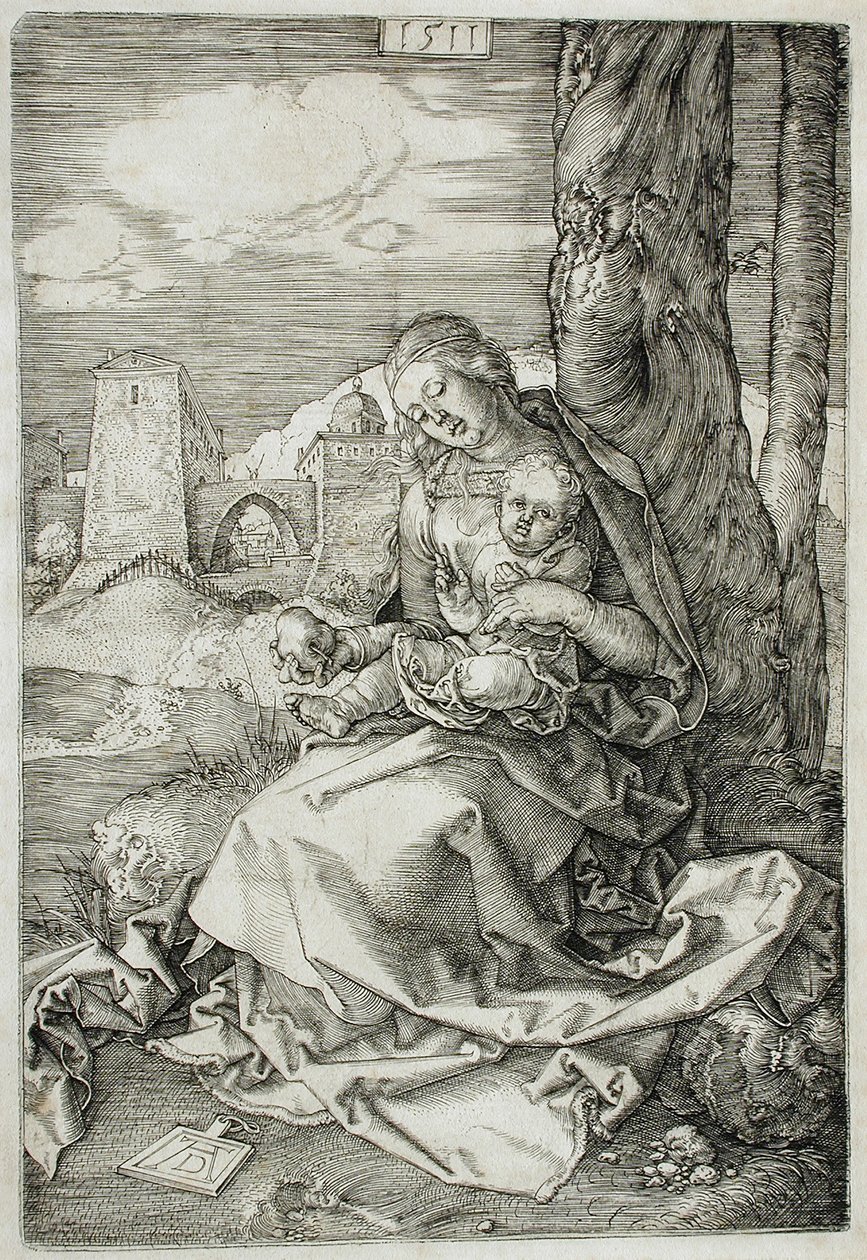 Jomfruen med pæren af Albrecht Dürer