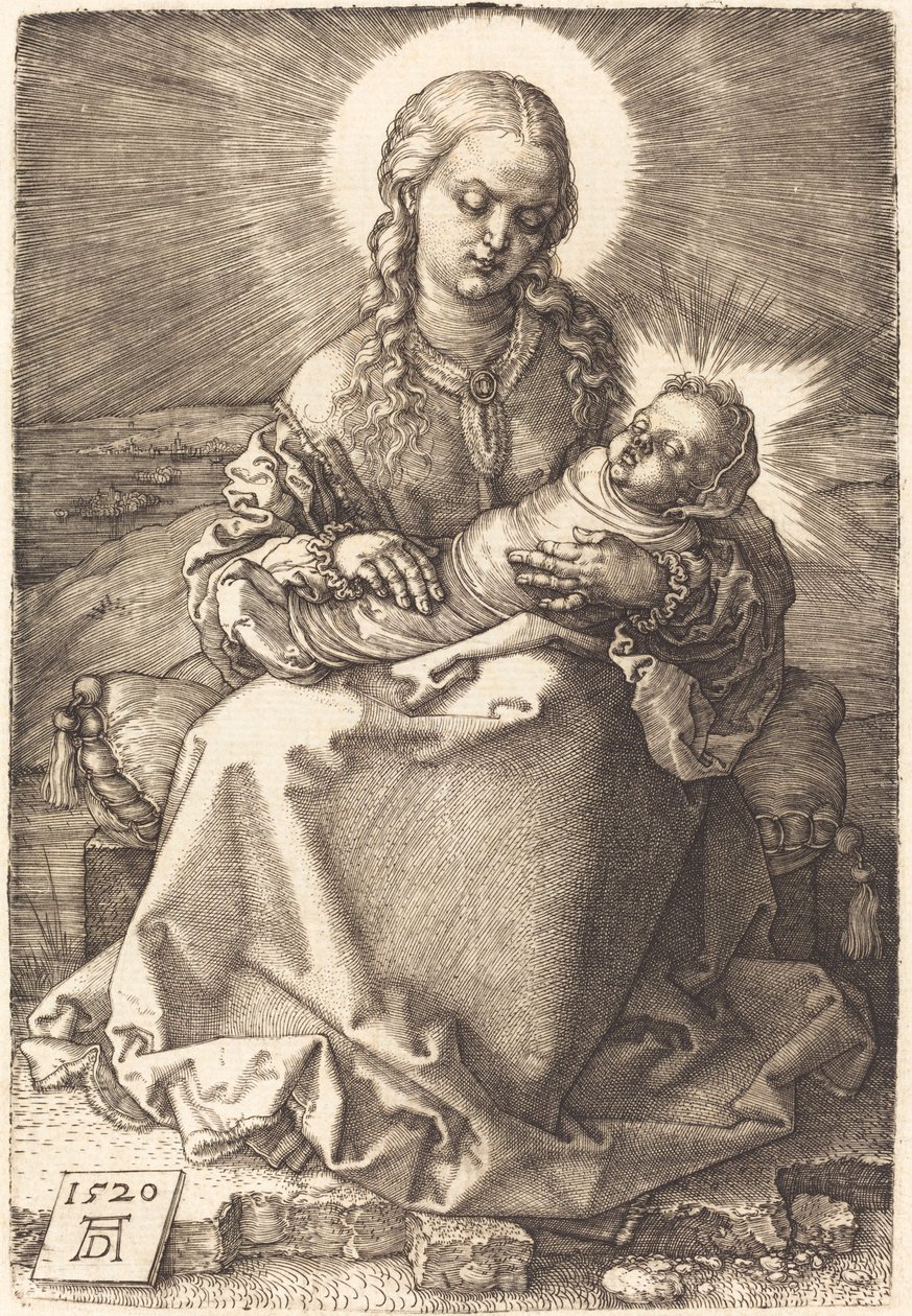Jomfruen med det svøbte barn af Albrecht Dürer