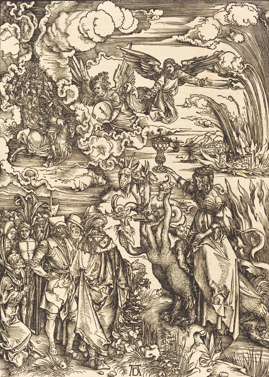 Babylons hore, 1498. af Albrecht Dürer
