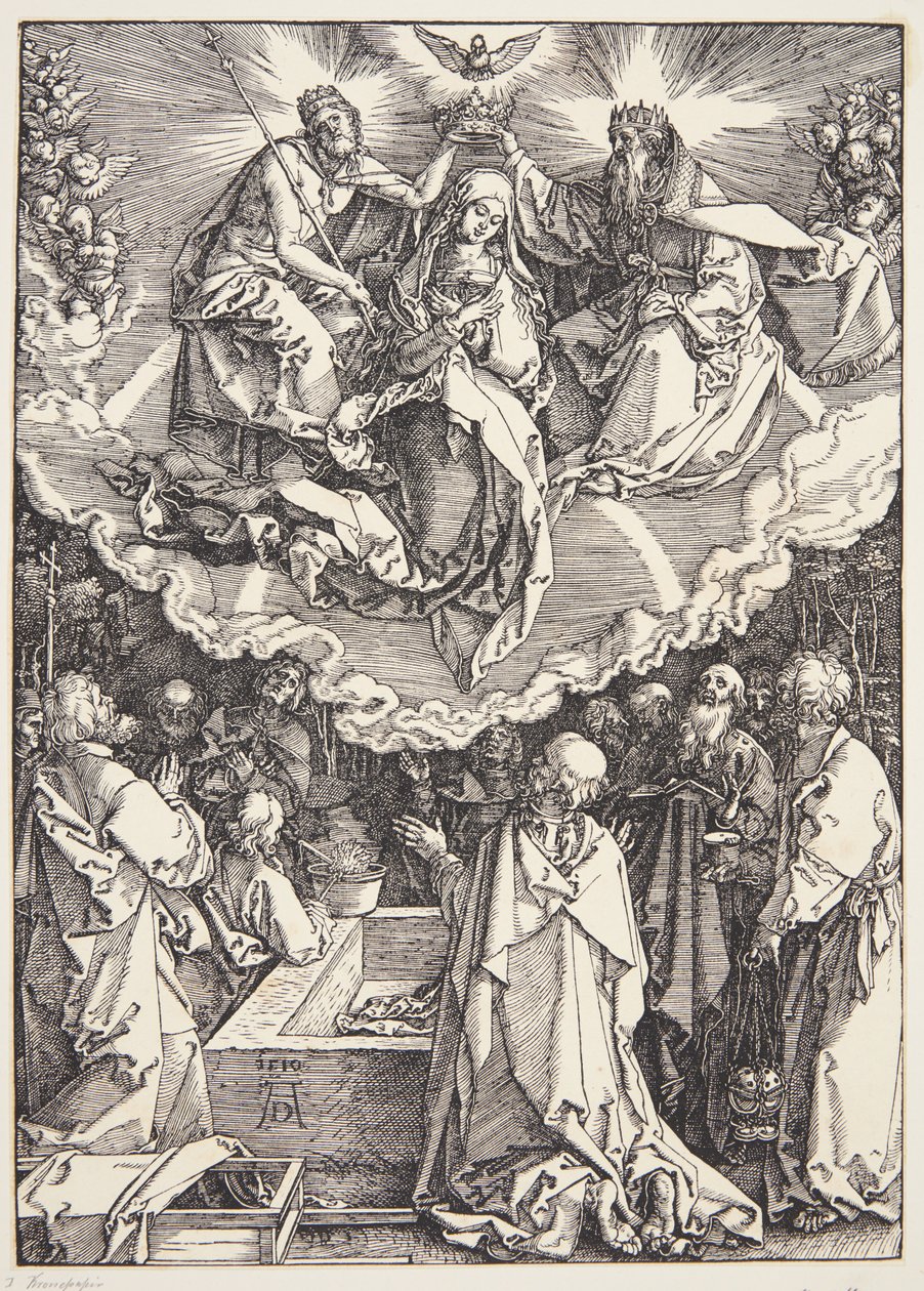 Jomfruens antagelse og kroning af Albrecht Dürer