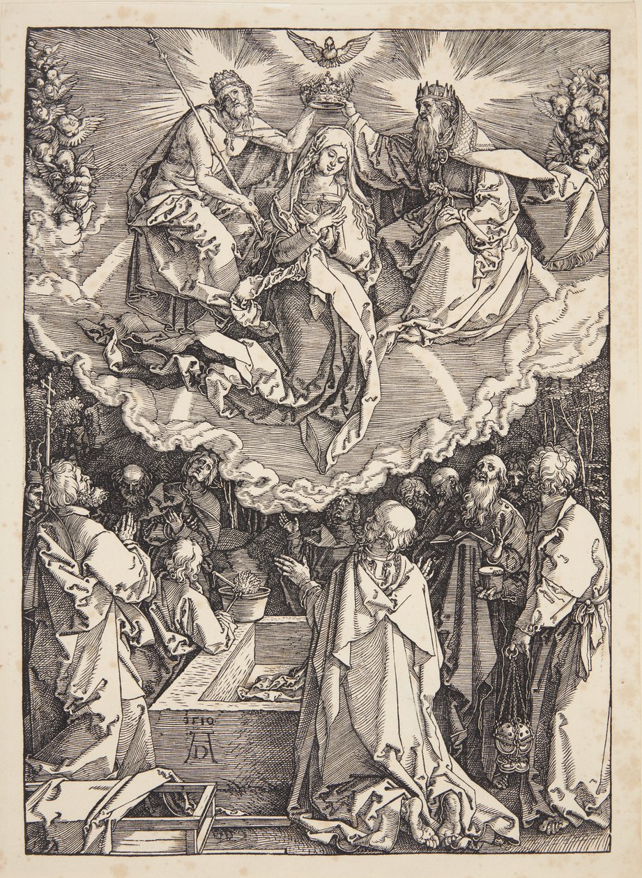 Jomfruens antagelse og kroning af Albrecht Dürer
