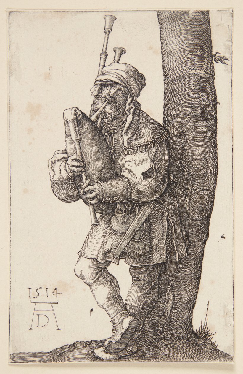 Sækkepiberen af Albrecht Dürer
