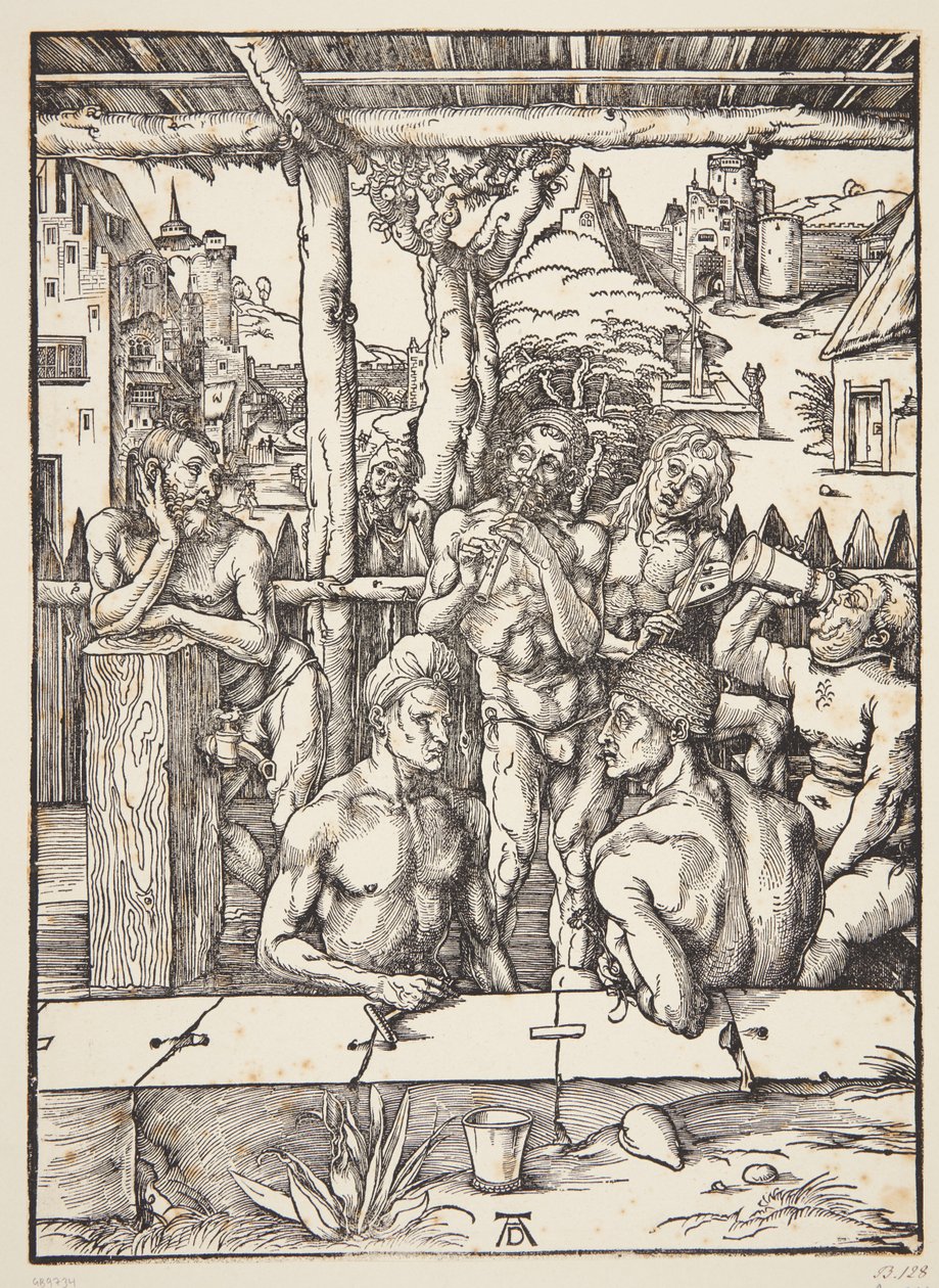 Badehuset af Albrecht Dürer