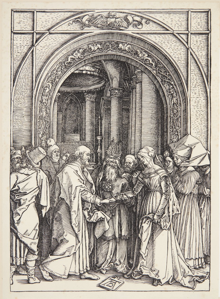 Jomfruens trolovelse af Albrecht Dürer