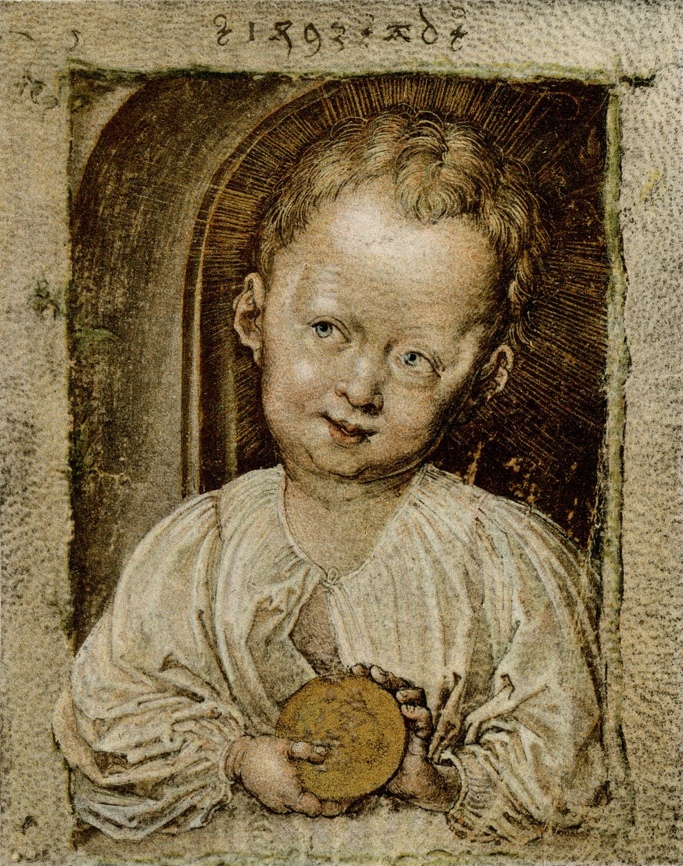 Drengen Jesus som frelser af Albrecht Dürer