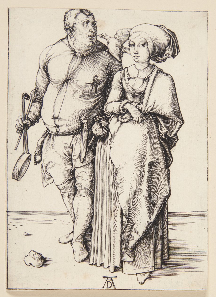 Kokken og hans kone af Albrecht Dürer