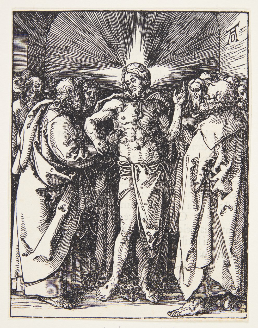 Den tvivlende Thomas af Albrecht Dürer