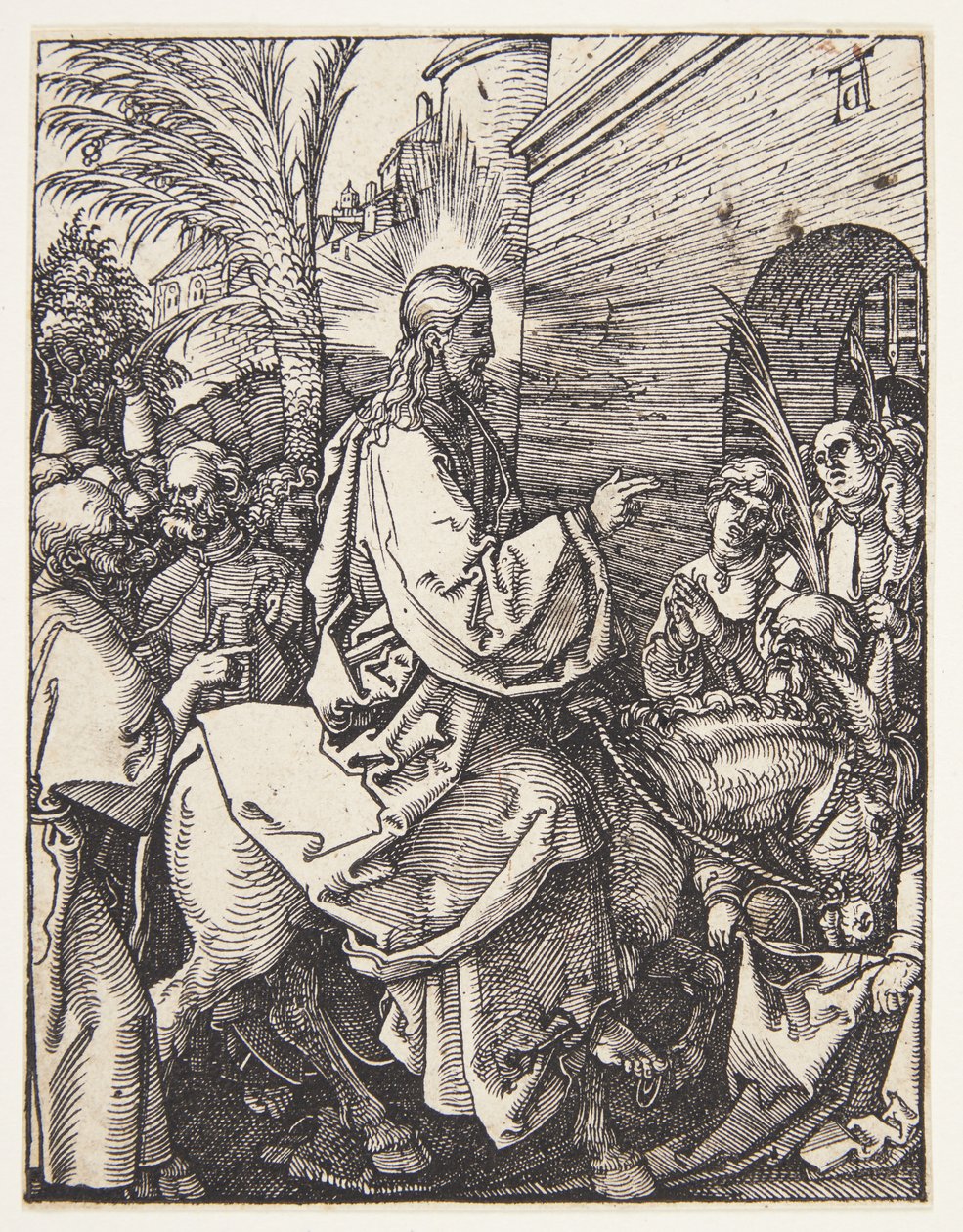 Indtoget i Jerusalem af Albrecht Dürer