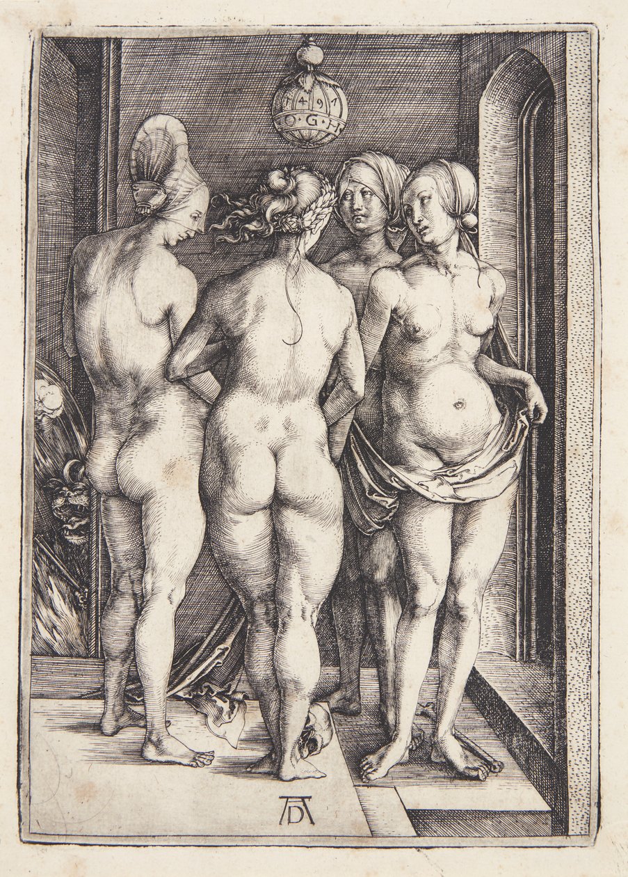 De fire hekse af Albrecht Dürer