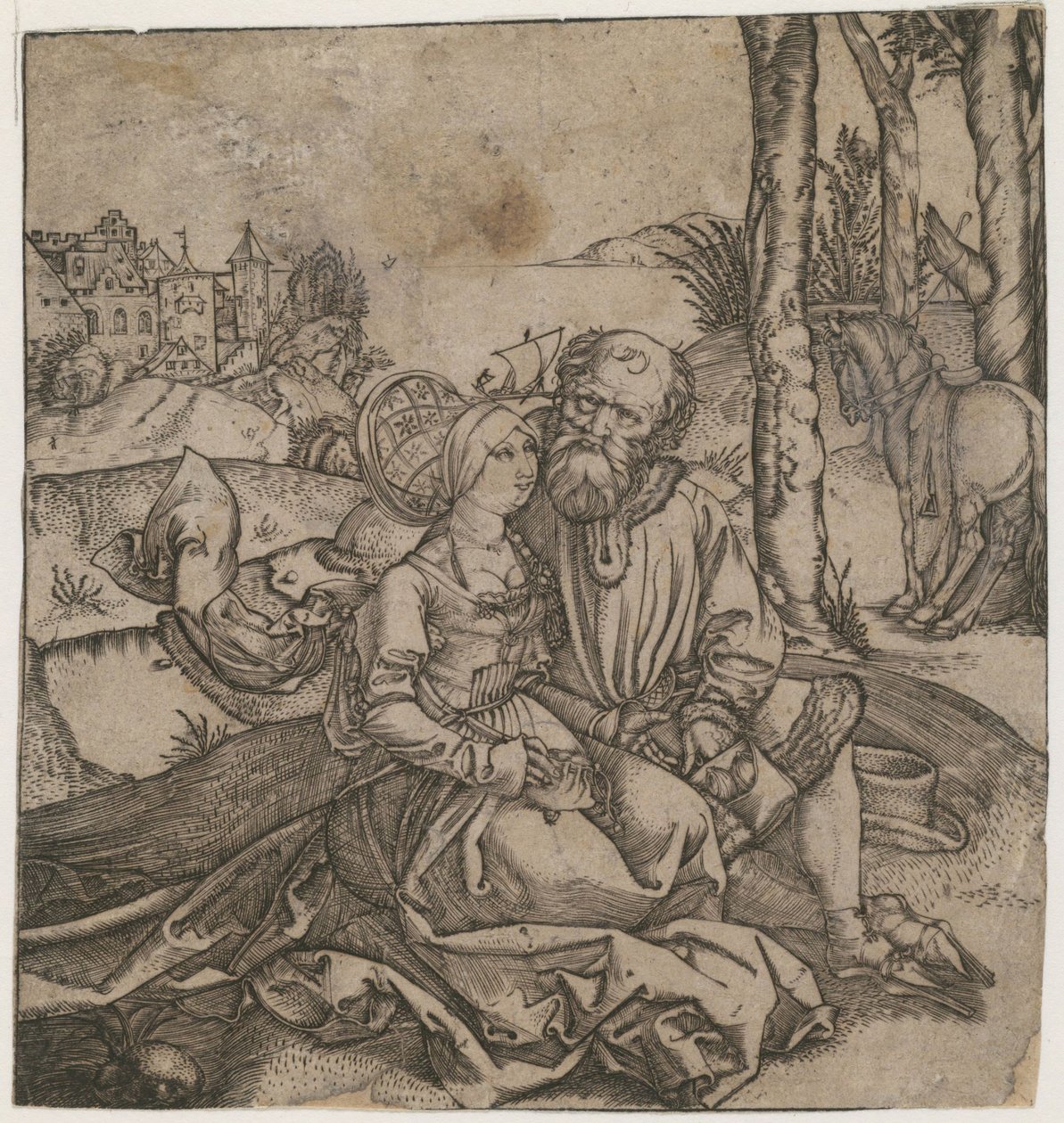 Det dårligt udvalgte par, ca. 1495 af Albrecht Dürer