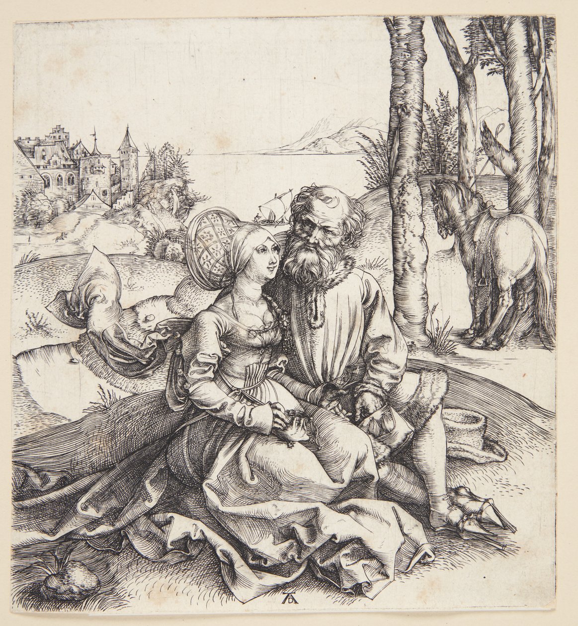 Det dårligt sammensatte par af Albrecht Dürer