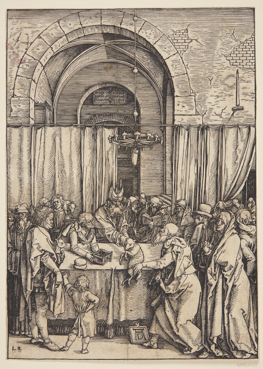 Afvisningen af Joachims tilbud af Albrecht Dürer