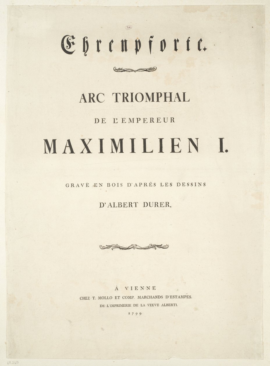 Titelblad af Albrecht Dürer