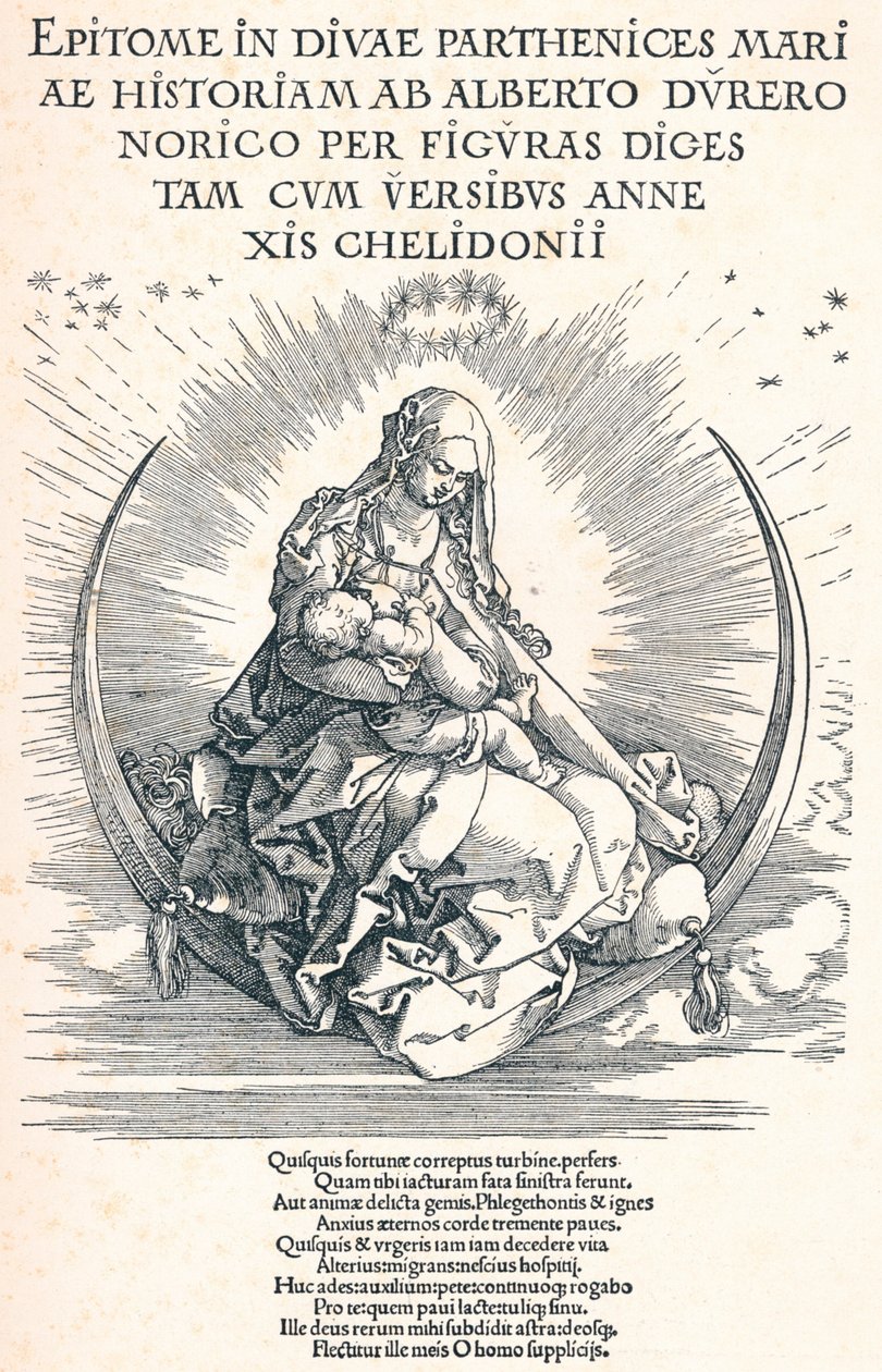 Titelblad til Jomfruens liv, 1511 1906 af Albrecht Dürer
