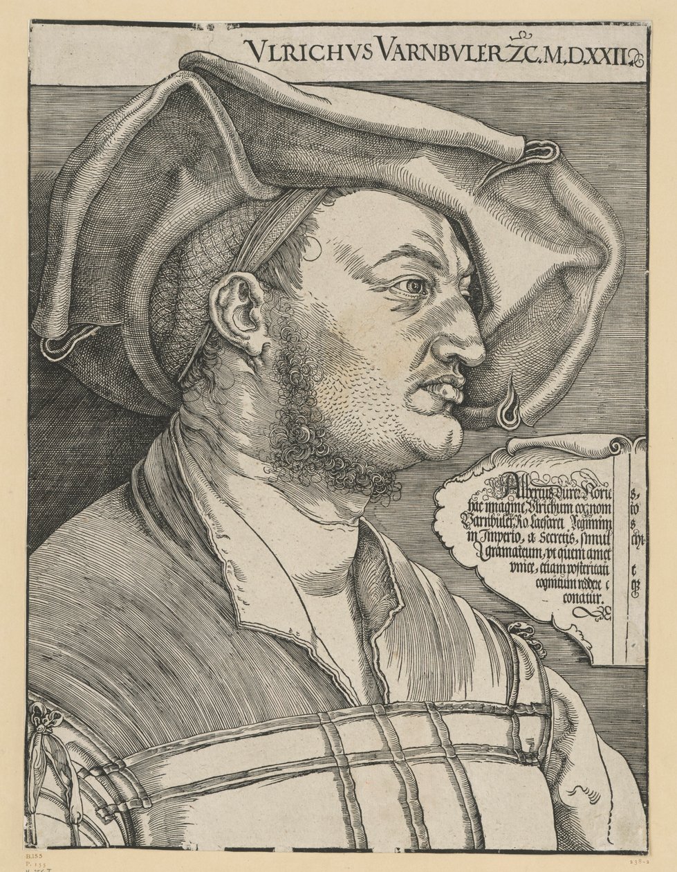 Ulrich Varnbüler af Albrecht Dürer