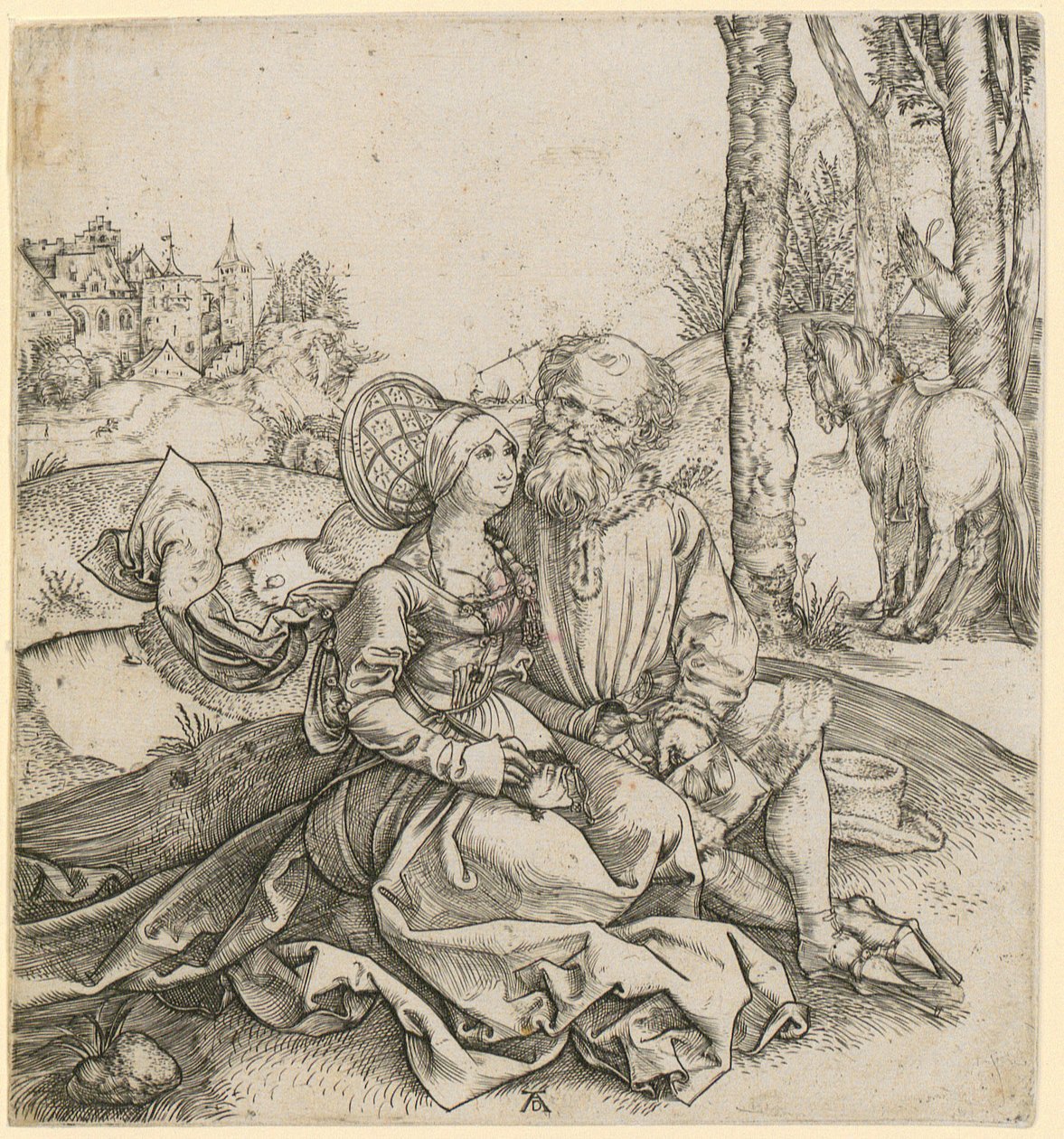 Uligt par af Albrecht Dürer