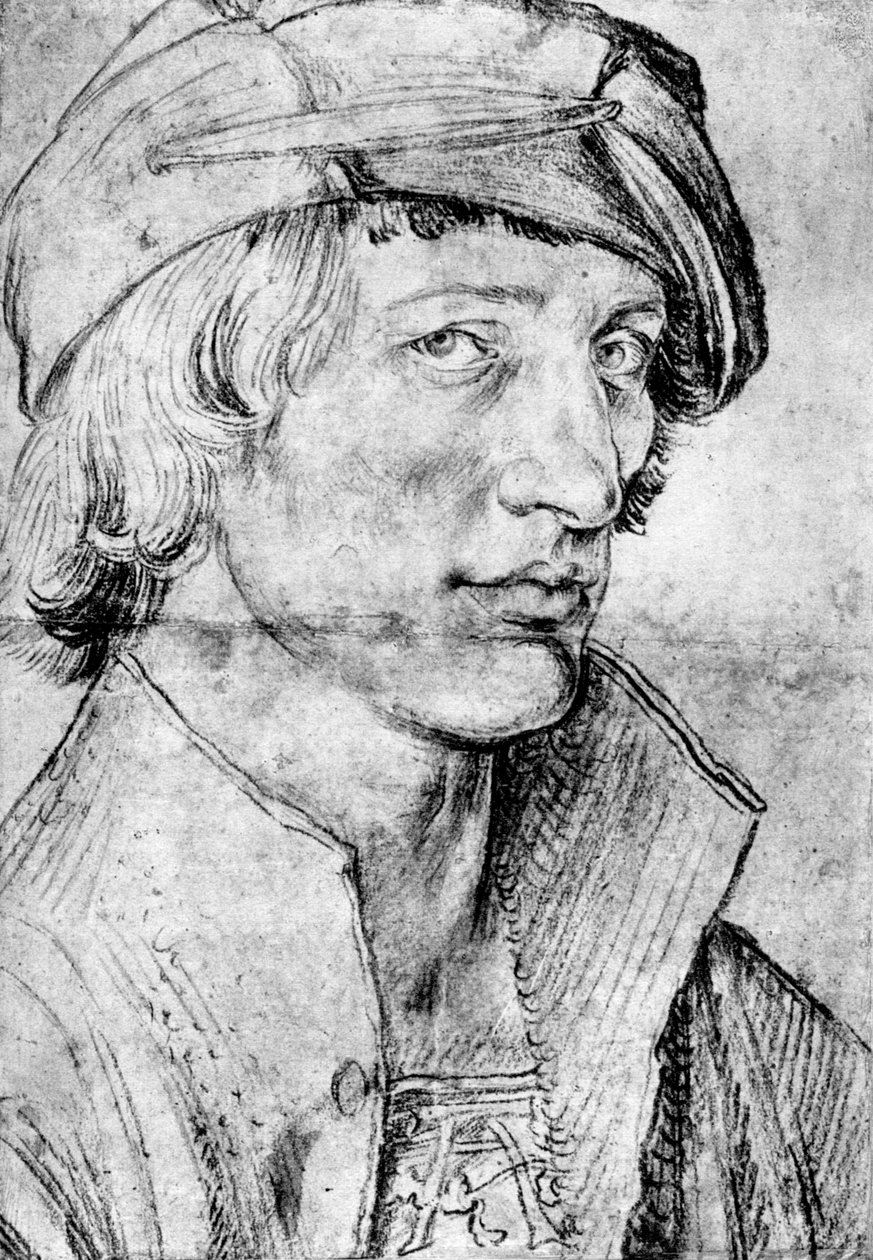 Ukendt portræt, 1514, 1936 af Albrecht Dürer