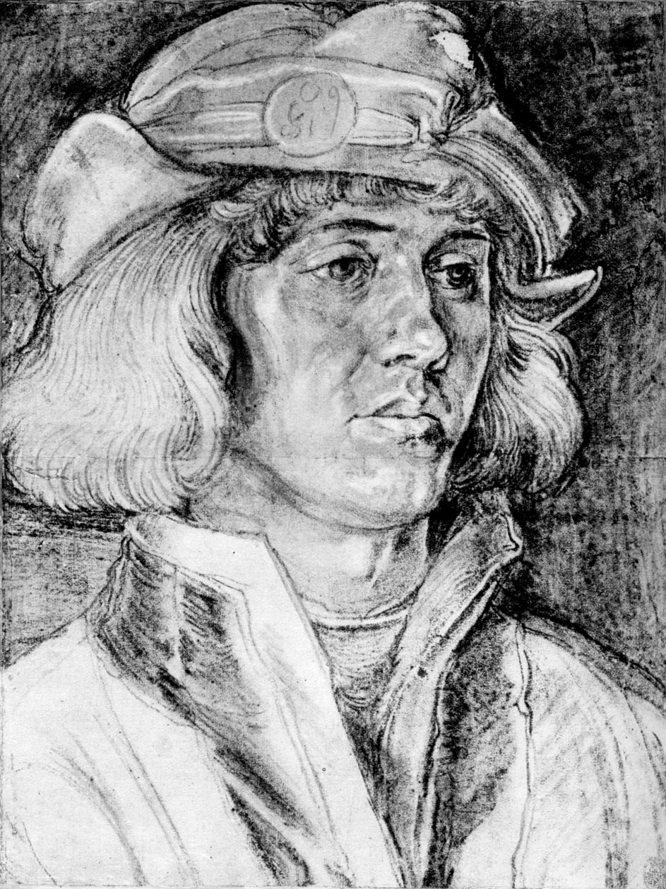 Ukendt portræt, 1500-tallet, 1936 af Albrecht Dürer