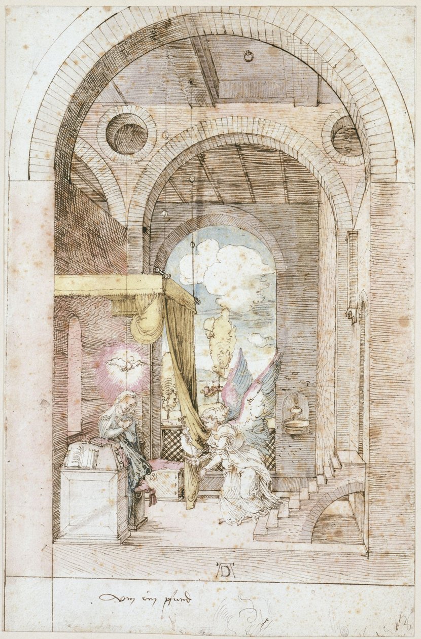 Bebudelsen til Maria af Albrecht Dürer