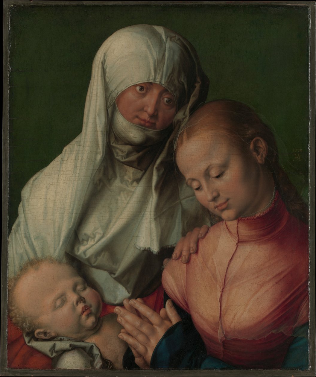 Jomfru Maria med barnet og den hellige Anna af Albrecht Dürer