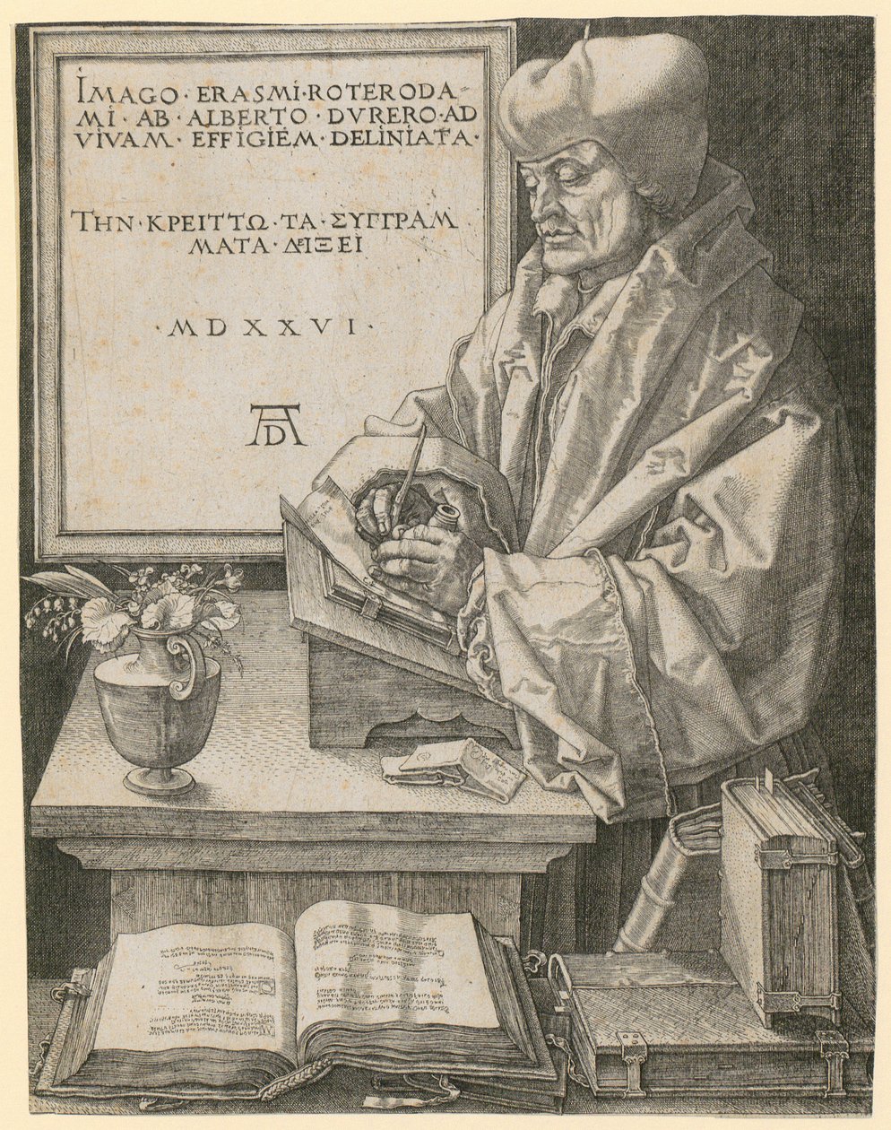 Våbenskjold med dødningehovedet af Albrecht Dürer