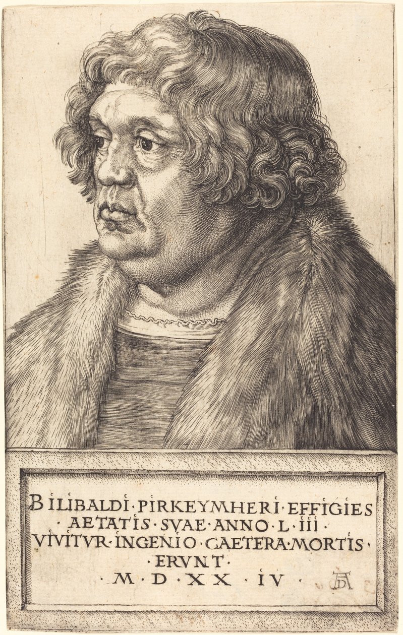 Willibald Pirckheimer af Albrecht Dürer