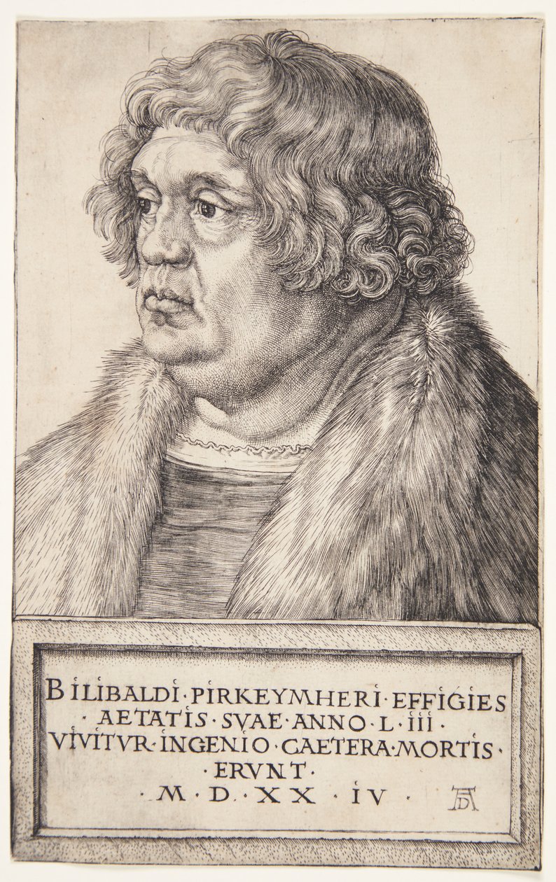Willibald Pirckheimer af Albrecht Dürer