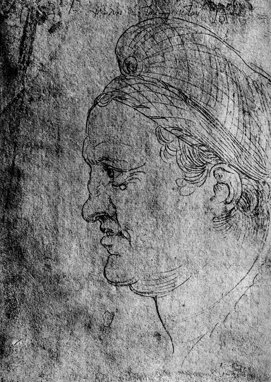 Willibald Pirckheimer, 1503, 1936 af Albrecht Dürer