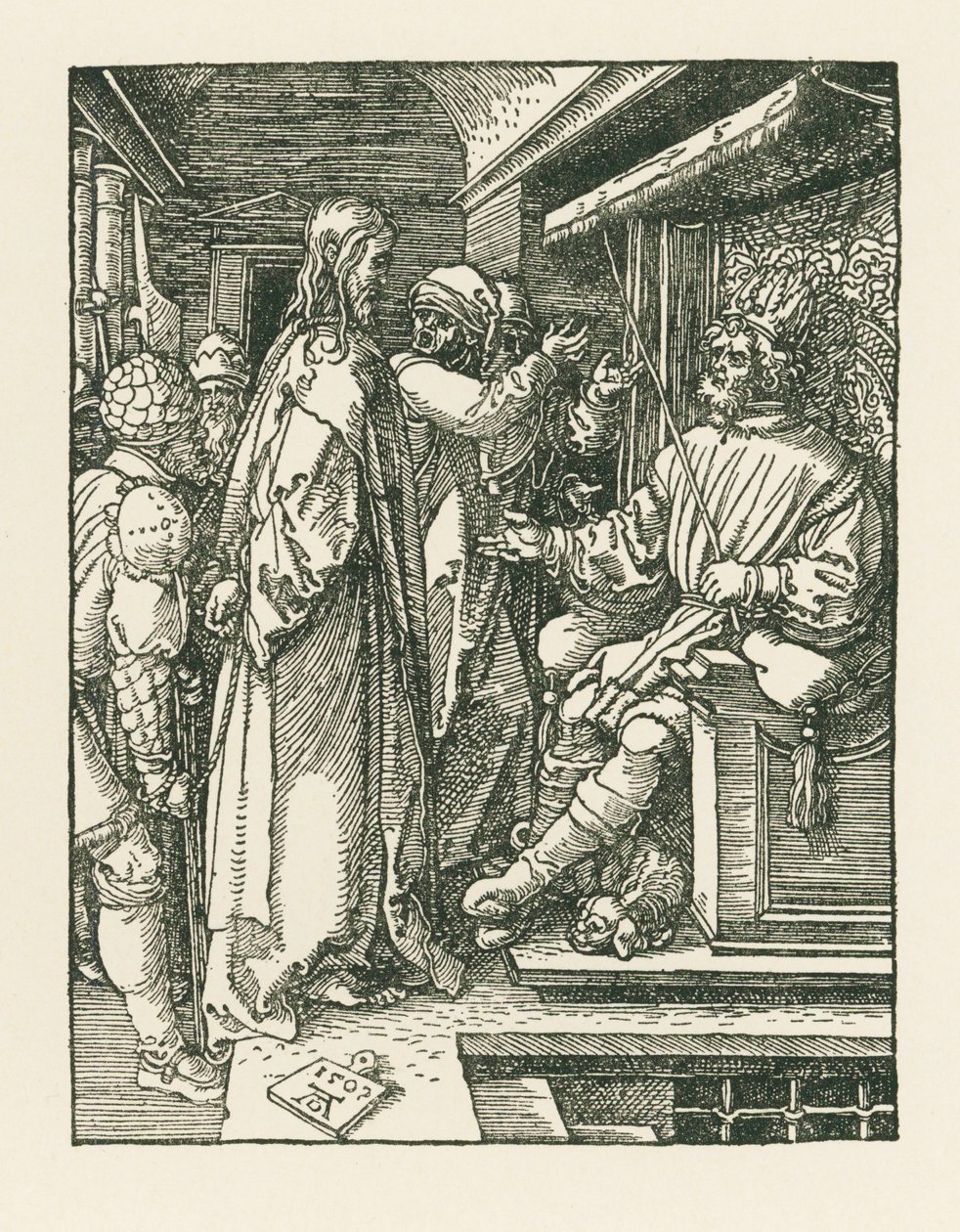 Kristus foran Herodes af Albrecht Dürer or Duerer