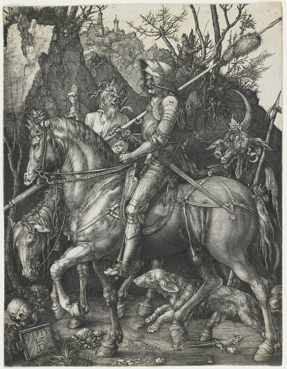 Ridder, Døden og Djævelen af Albrecht Dürer