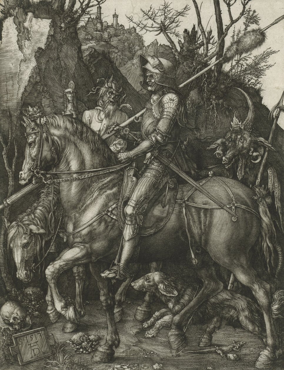 Ridder, Døden og Djævelen af Albrecht Dürer