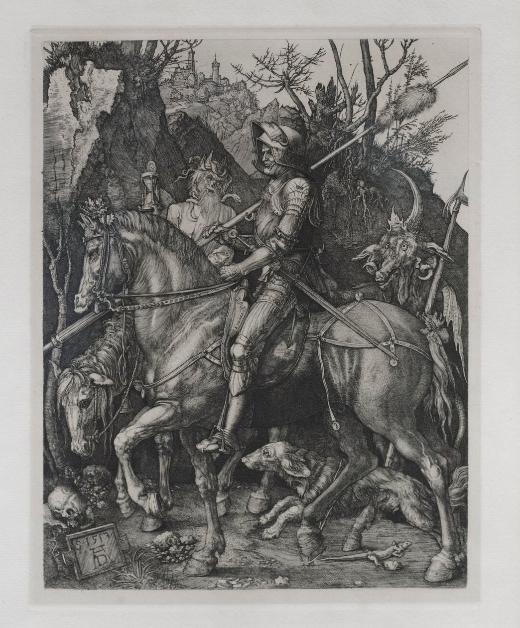 Ridder, død og djævel af Albrecht Dürer or Duerer