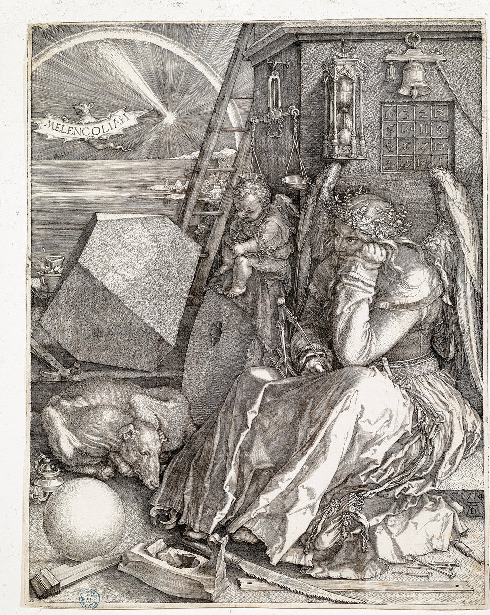 Melancholia I (gravering af Albrecht Dürer