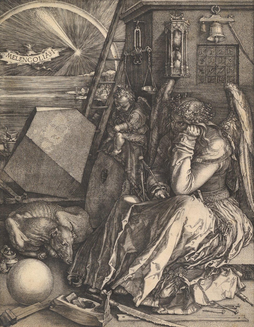 Melencolia I af Albrecht Dürer