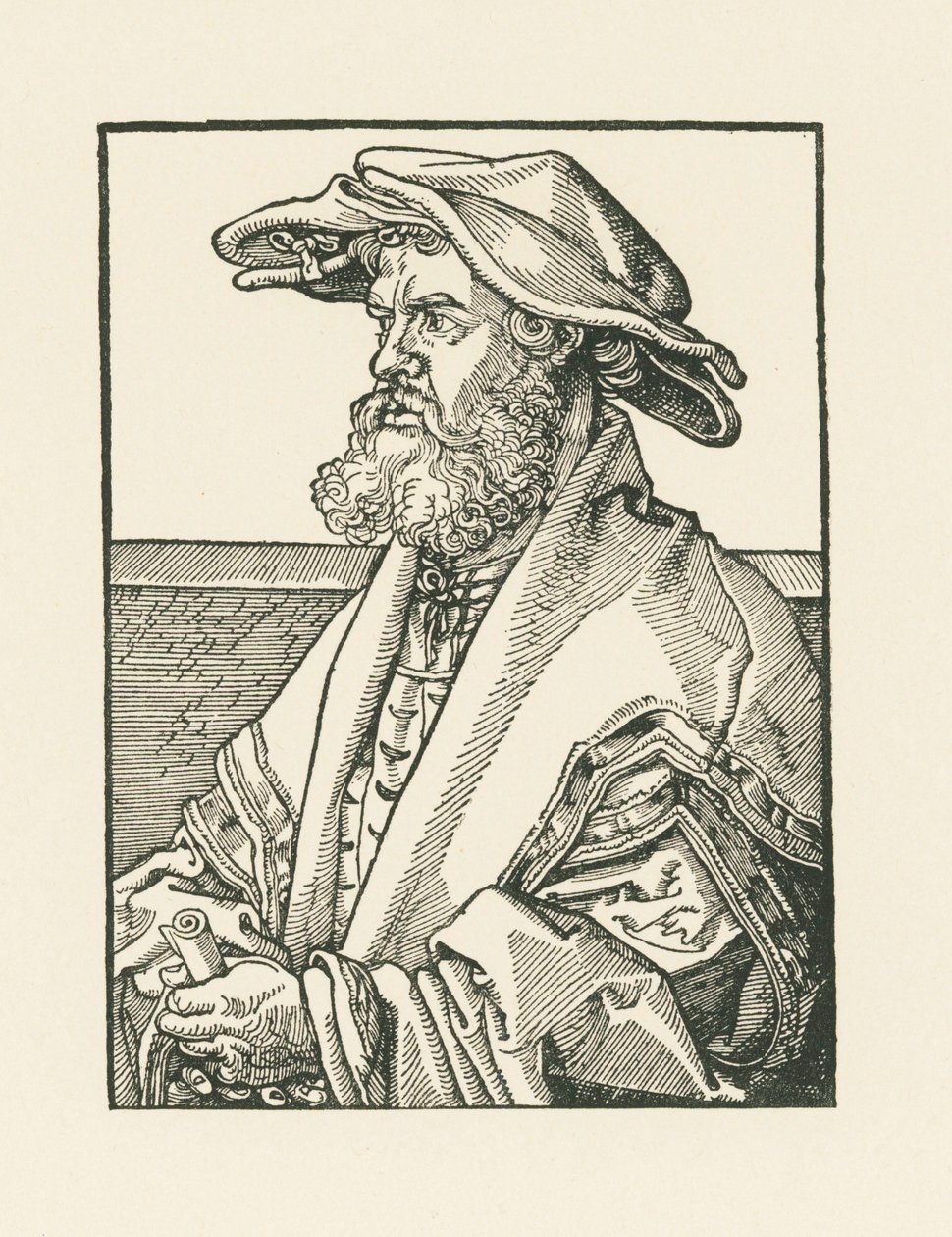 Portræt af Helius Eobanus Hessus af Albrecht Dürer or Duerer