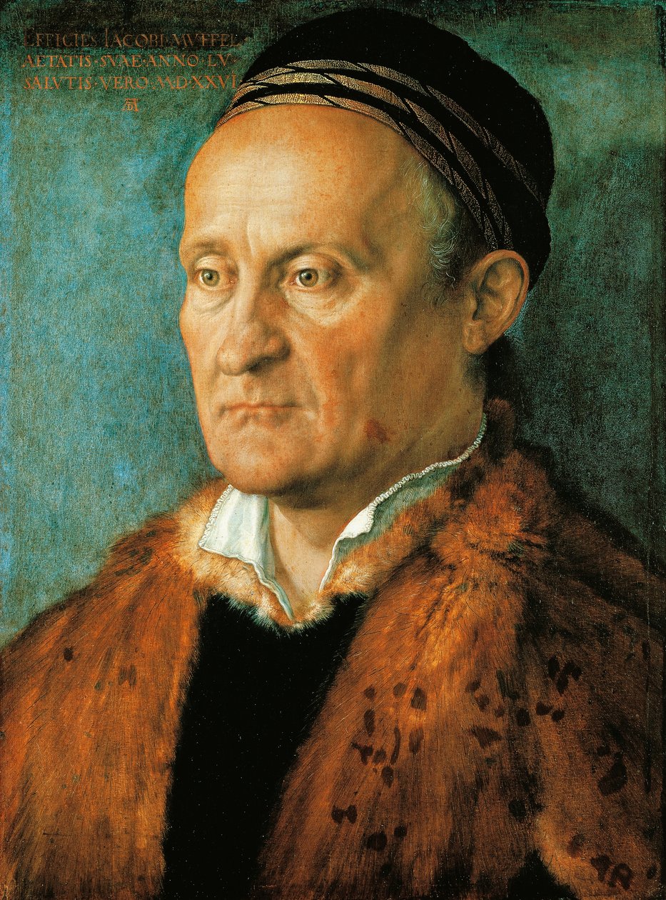 Portræt af Jacob Muffels af Albrecht Dürer