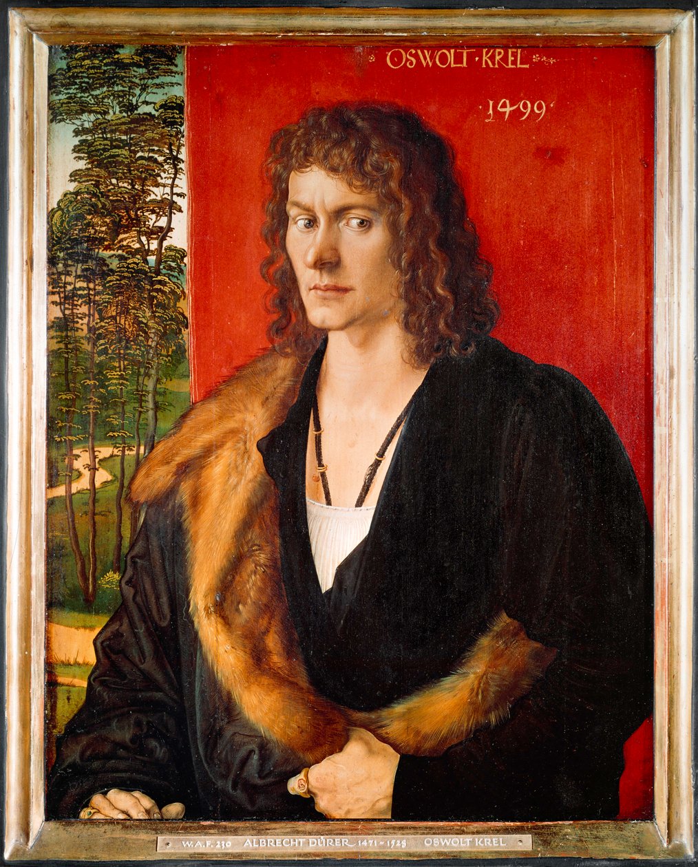Portræt af Oswolt Krel af Albrecht Dürer or Duerer