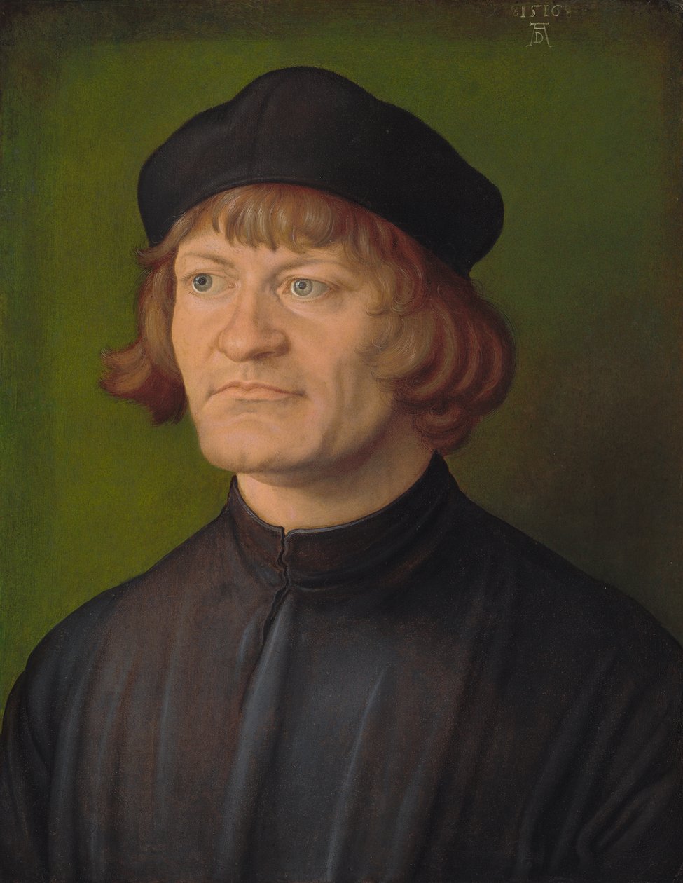 Portræt af en præst (Johann Dorsch?) af Albrecht Dürer