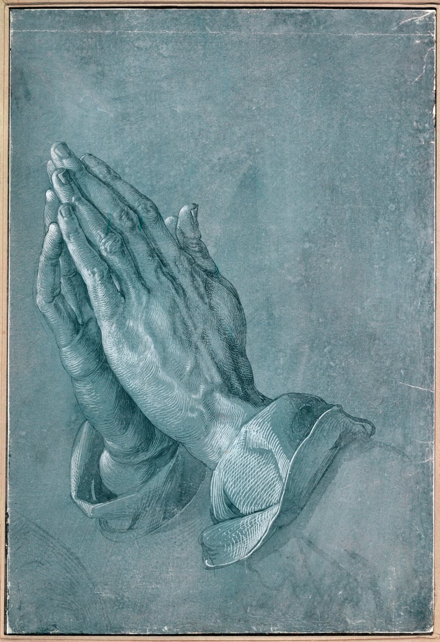 Bedende hænder af Albrecht Dürer or Duerer