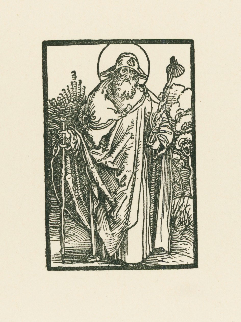 Sankt Jakob den Store af Albrecht Dürer or Duerer