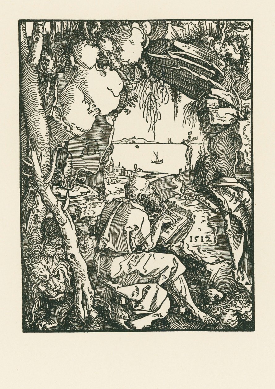 Sankt Hieronymus i hulen af Albrecht Dürer or Duerer
