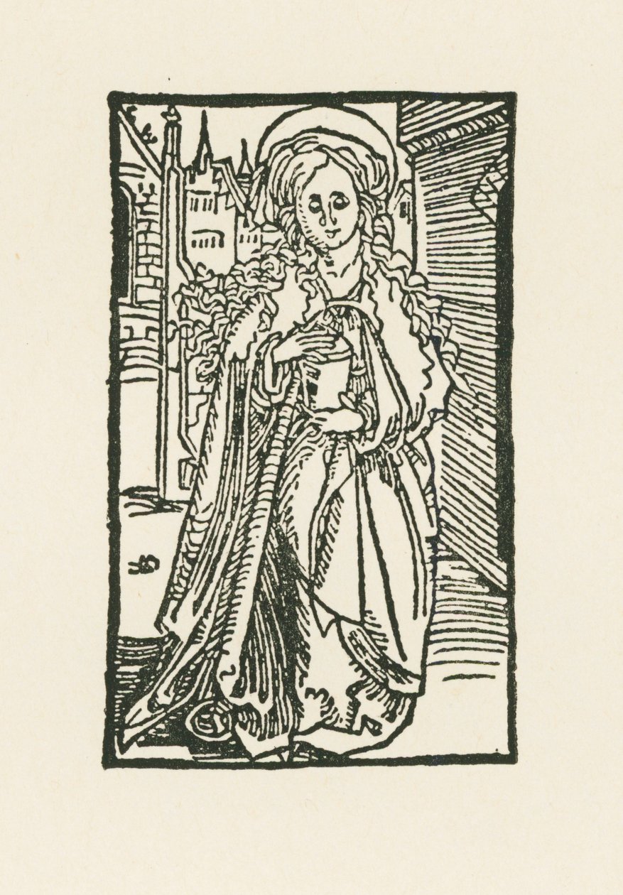 Sankt Maria Magdalena af Albrecht Dürer or Duerer