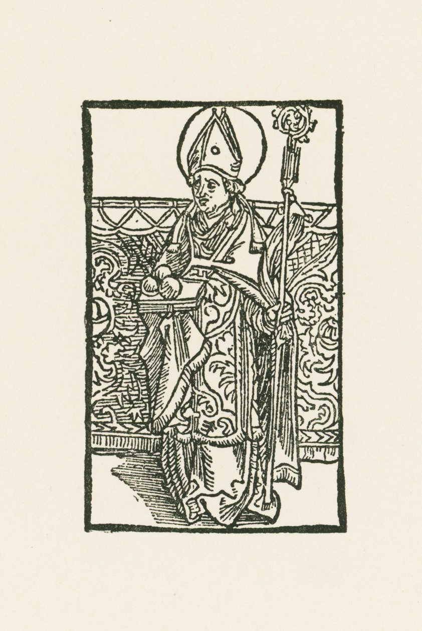 Sankt Nikolaus af Albrecht Dürer or Duerer